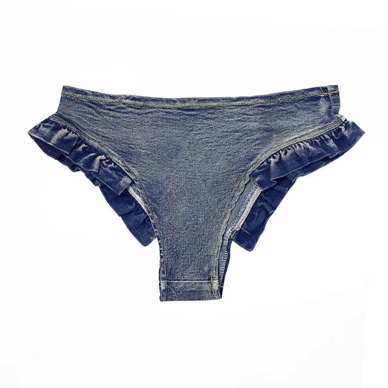 Maillot de bain en jean pour femmes, Sexy, Push-Up, Bikini, ensemble deux pièces, vêtements de plage, Bandage, pour baigneurs, nouvelle collection,
