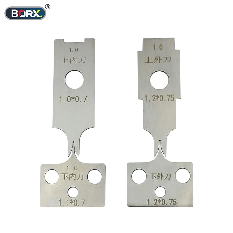 BORX jst Terminals Crimping Mold Blade Various Models And Specifications Blades For Terminal Machine Crimp Tools Accessories 4PC