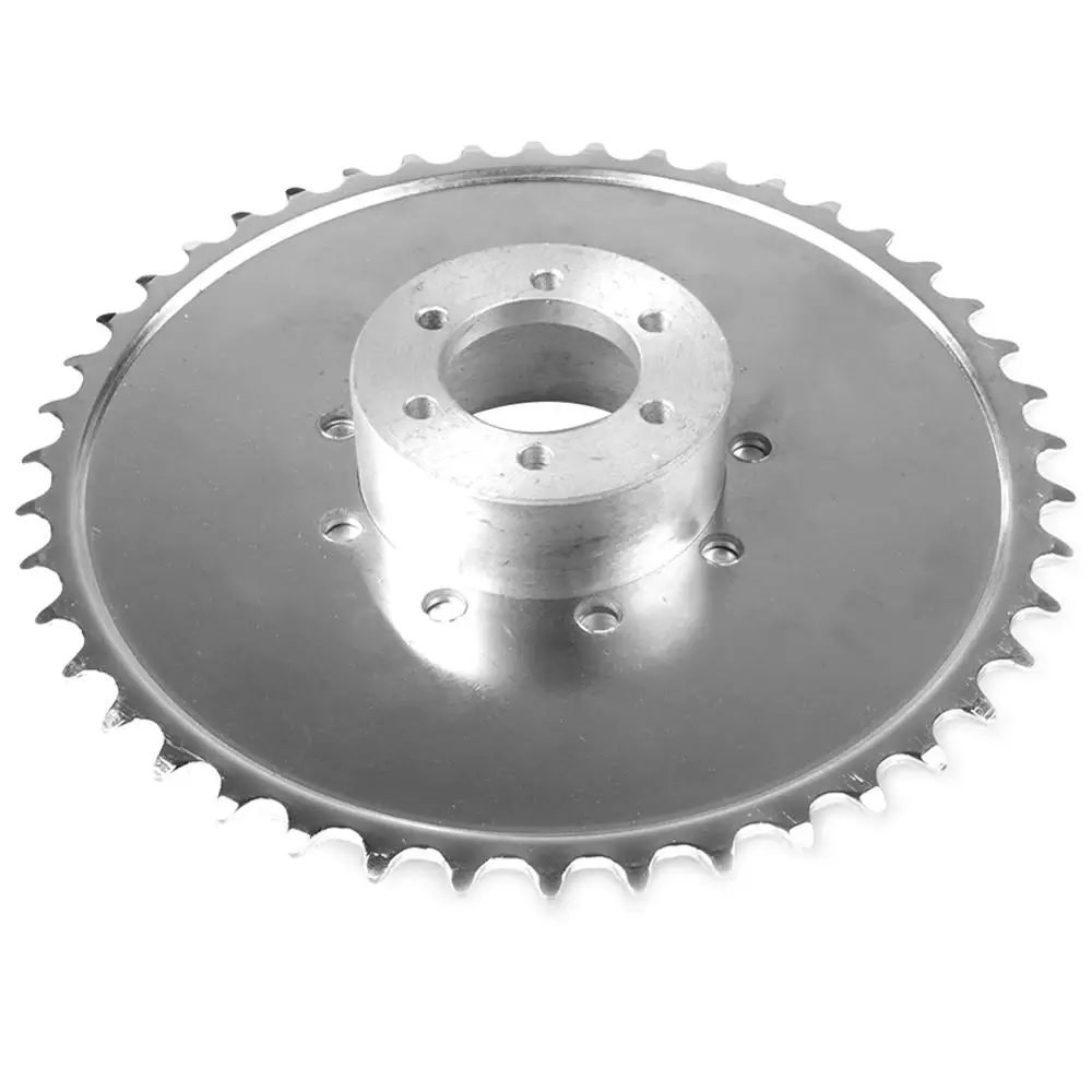 Rear Hub Adapter Sprocket 44T for Gas Motorized Bicycle Wheel 2 Stroke Engine Kit