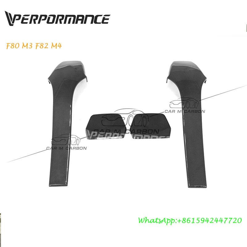 F82 M4 carbon chair back patch trim for M3 F80 F82 M4 Carbon seat back cover For F80 M3 F82 M4 2015~2019