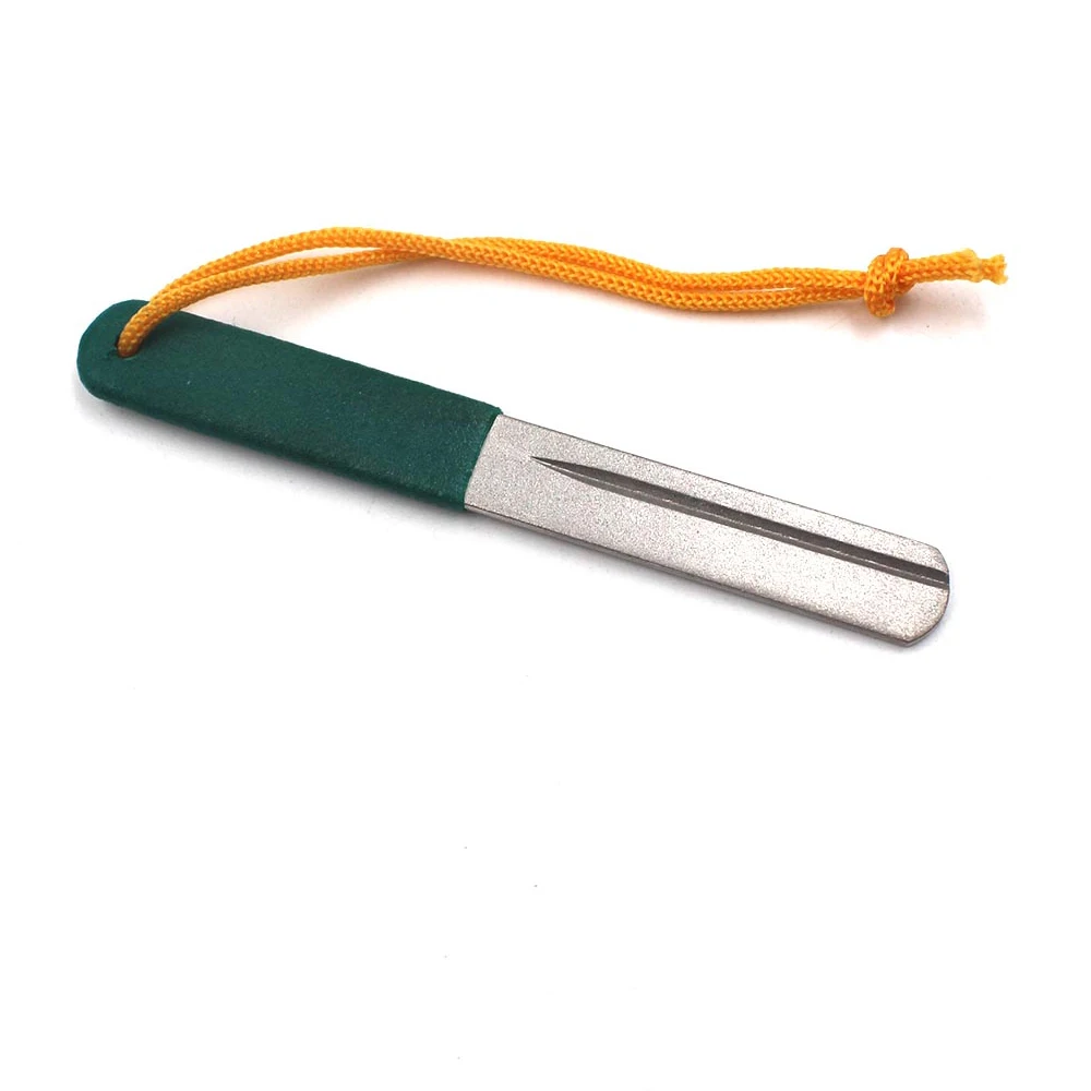 JIGEECARP 1PC Diamond Carp Fishing Hook Hone FisH Hook Sharpening Sharper Fishing Tackle Box Accessory Tool Double Faces