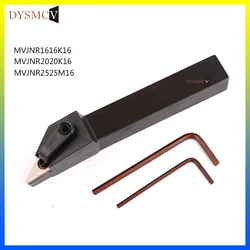 1 Stuk MVJNR1616K16 MVJNR2020K16 MVJNR2525M16 Metalen Draaibank Snijgereedschap Cnc Draaien Tool Draaibank Externe Tool Gratis Verzending