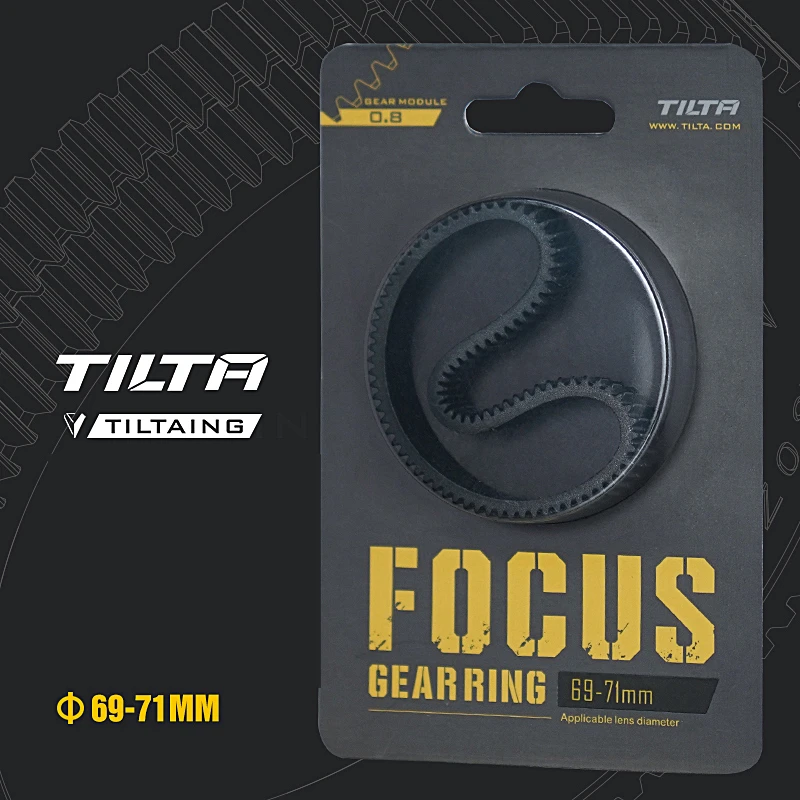 TILTA TA-FGR Naadloze Focus Gear Ring 360 Rotatie Follow Focus Ring 46.5-90 Voor SLR DSLR Camera Accessoires