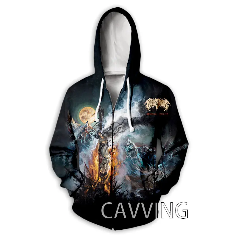 CAVVING 3D Print  To The Grave Rock  Zipper Hoodies Zip Hooded Sweatshirt Harajuku Hoodie Sweatshirt for Men/women