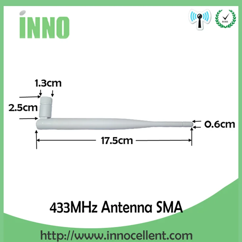 EOTH 20pcs 433mhz antenna 5dbi sma male lora iot module lorawan signal receiver antene ipex1 SMA female pigtail Extension Cable
