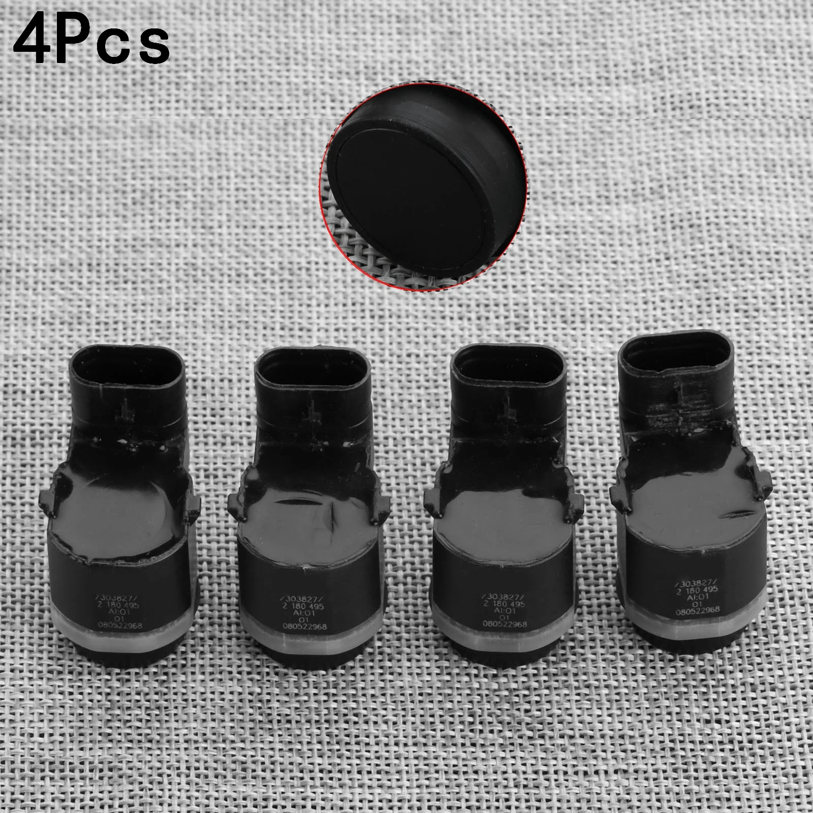 4Pcs 66209233031 Parking Sensors 9233031 Packtronic For BMW 5 6 7 Series X3 X5 X6 F01 F06 F07 F10 F11 F12 F13 F18 E83 E70 E71