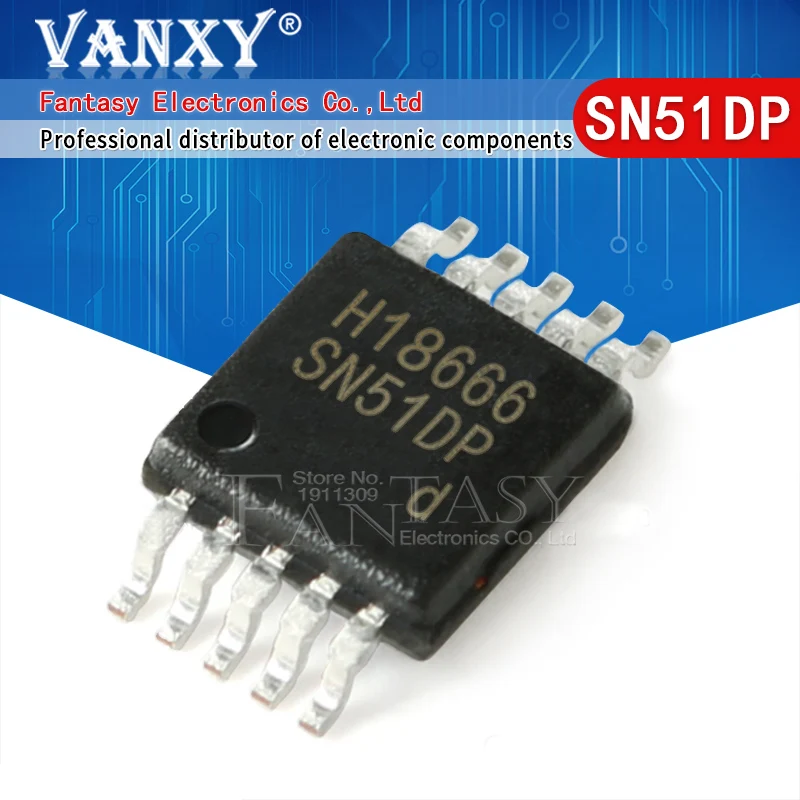 

5pcs SN51DP MSOP SN51 MSOP-10 SN510P