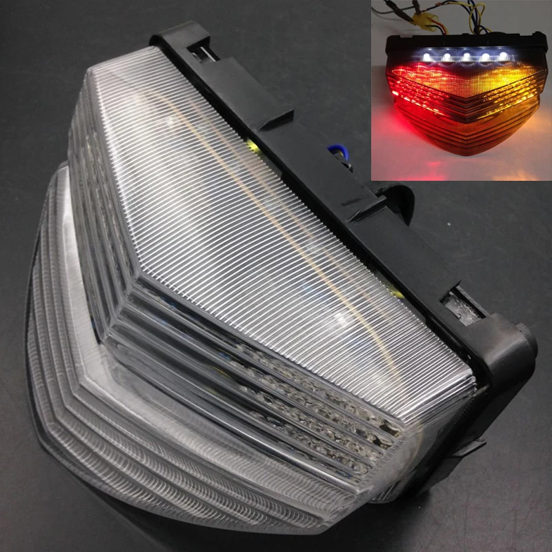 

Clear LED Tail Brake Turn Signal Light Fit For Honda CBR600 F4i 2001-2003