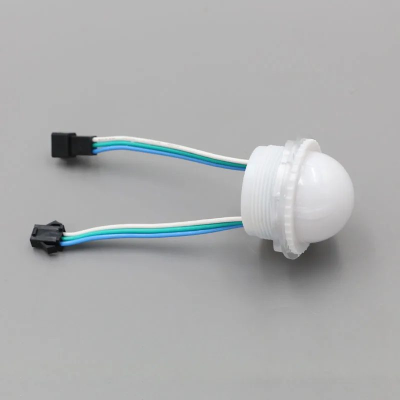 DC12V 35mm 6LEDs UCS1903 RGB LED Pixel Module Light Addressable SMD 5050 Lightbox Bulb Waterproof IP67 Amusement Park Ride Lamp