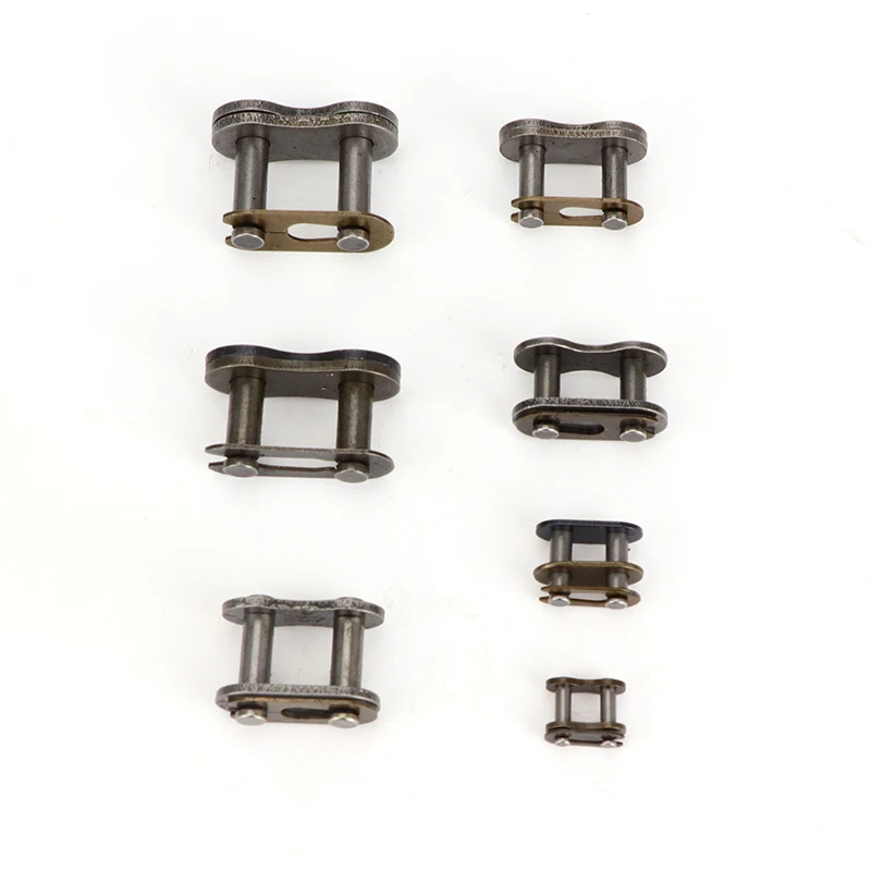 Black 5pcs/lot 25H/T8F/415H/420/428/520/530 Chain Master Link Pocket Dirt Pit ATV Quad Go Kart E Gas Scooter Motorcycle