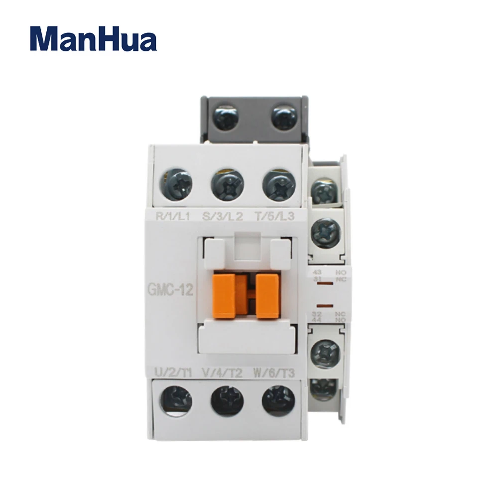 ManHua 3 Phase AC GMC-12 Electrical Magnetic Contactor For Protect Home Improvement And Electrical Equipment