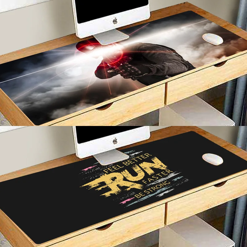 Customize Large Gaming Mouse pad 90x40cm Picture Logo Size Locking Edge Computer Keyboard Mat Table Mousepad drop shipping
