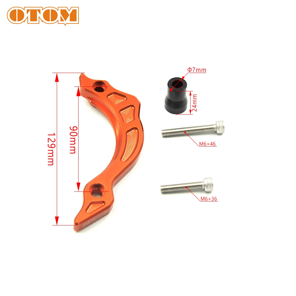 OTOM NC250 Parts Magneto Chain Protection Guide Plate Anti-chain Device Motorcycle Accessories For ZONGSHEN Engine 250cc KAYO T6