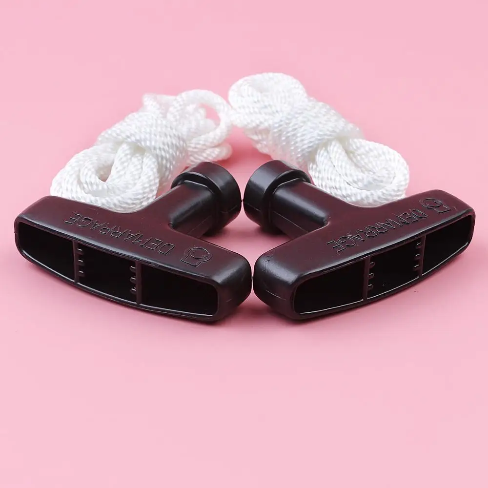 Recoil Starter Handle Grip Rope Kit For Honda GX100 GX120 GX160 GX240 GX270 GX390 Lawnmower 28461-ZG0-004