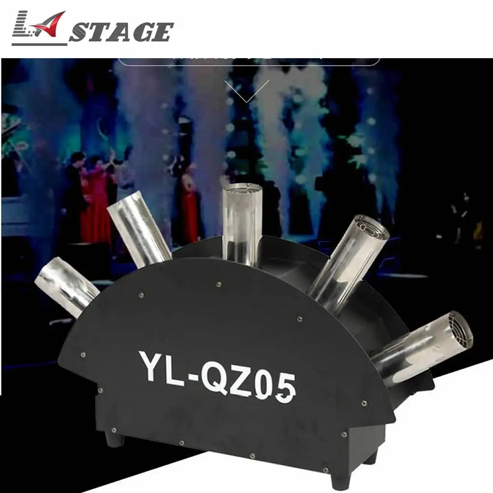 

Dj DMX-512 Electric Control Stage Effect 8CH DMX CO2 Jet Smoke Machine Spray 8-10Meters Led CO2 Jet Machine