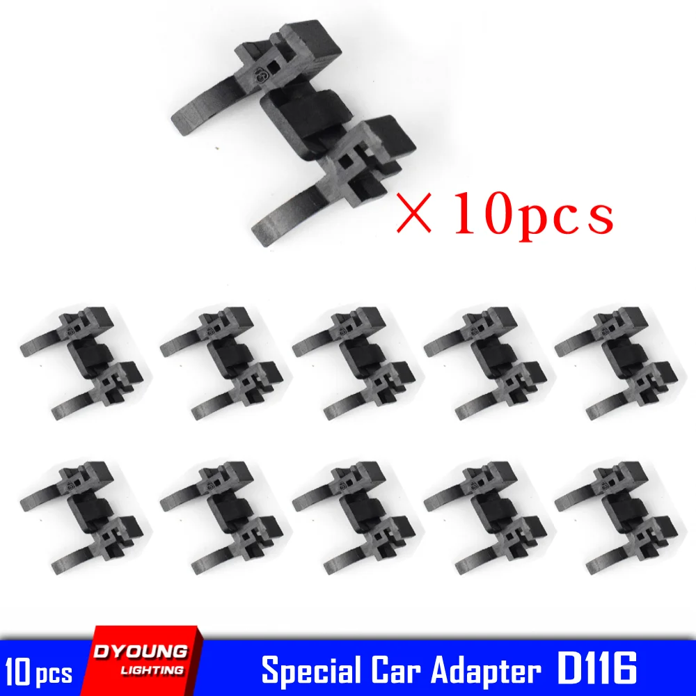 

10Pcs Adapter Light H7 For Land Rover Discovery Ford Focus Fiat H7 Holder Socket Base H1 LED HID Adapters Car Goods Factory D116