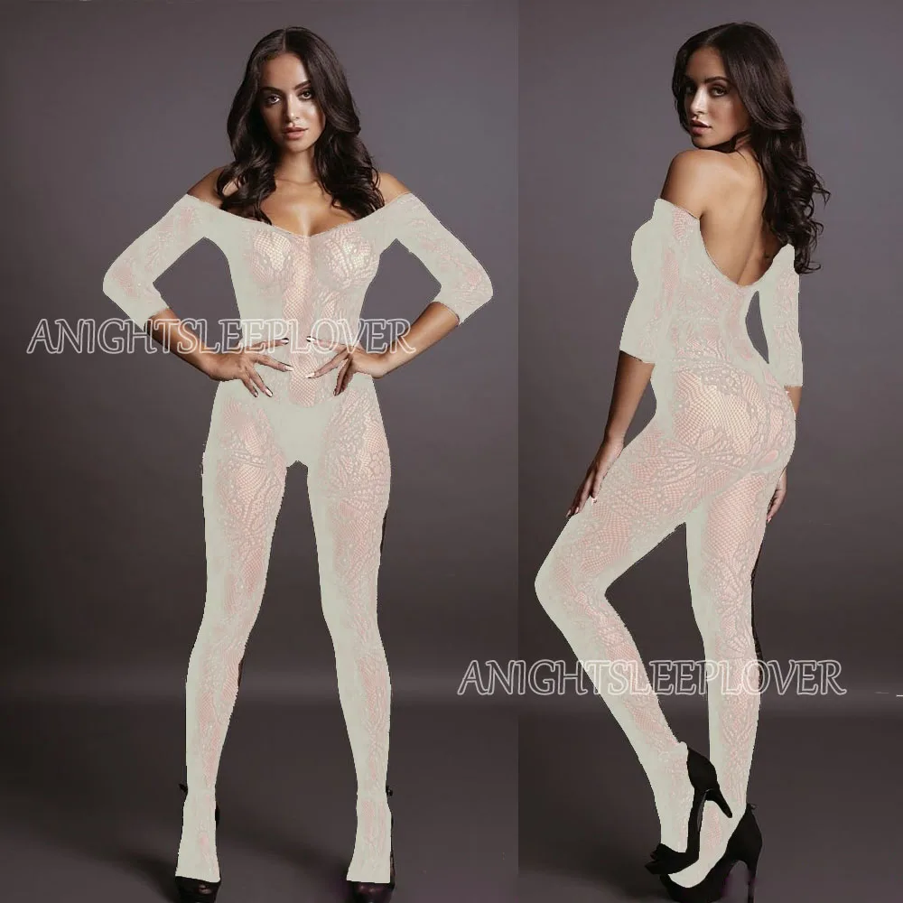 Lingerie Bodysuit Underwear Sleepwear Sexy Body Tight Fetish Erotic Open Crotch Teddies Costumes Bodystocking Baby Doll Mujer