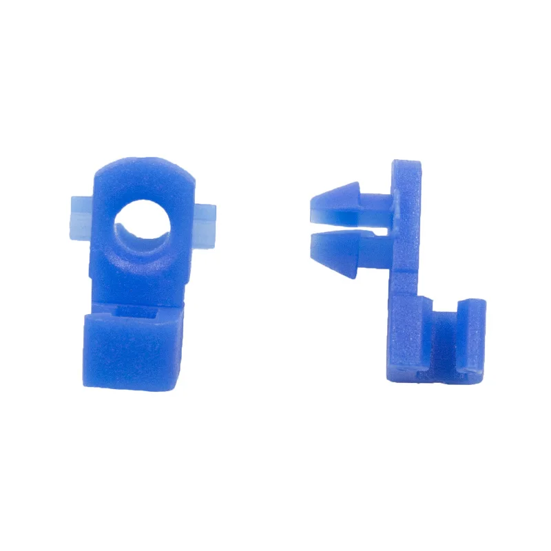 Auto Plastic Door Lock Rod Clip Fixeding Side Fastener Clips Blue 4mm cord lock Snaps Car accessories