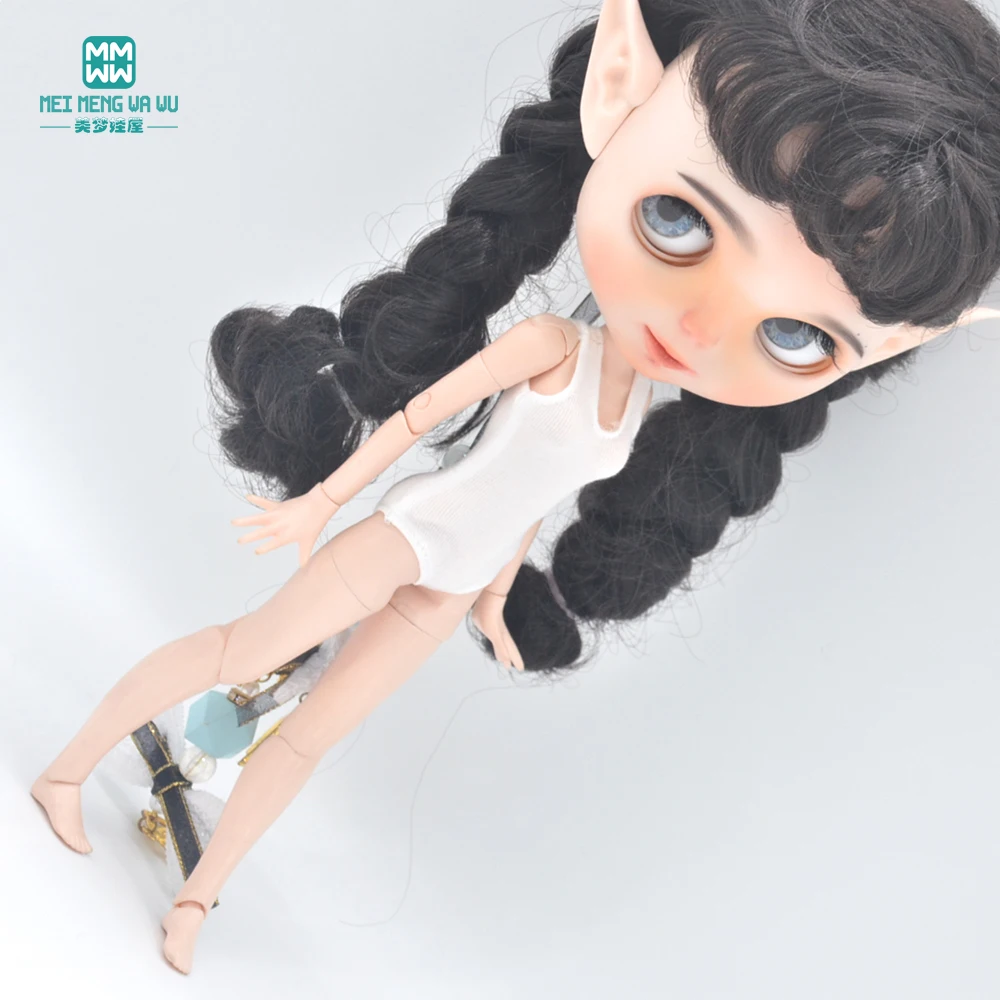 Clothes for Doll Fits Blyth Azone OB22 OB24 Doll Accessories Fashion One-Piece Swimsuit