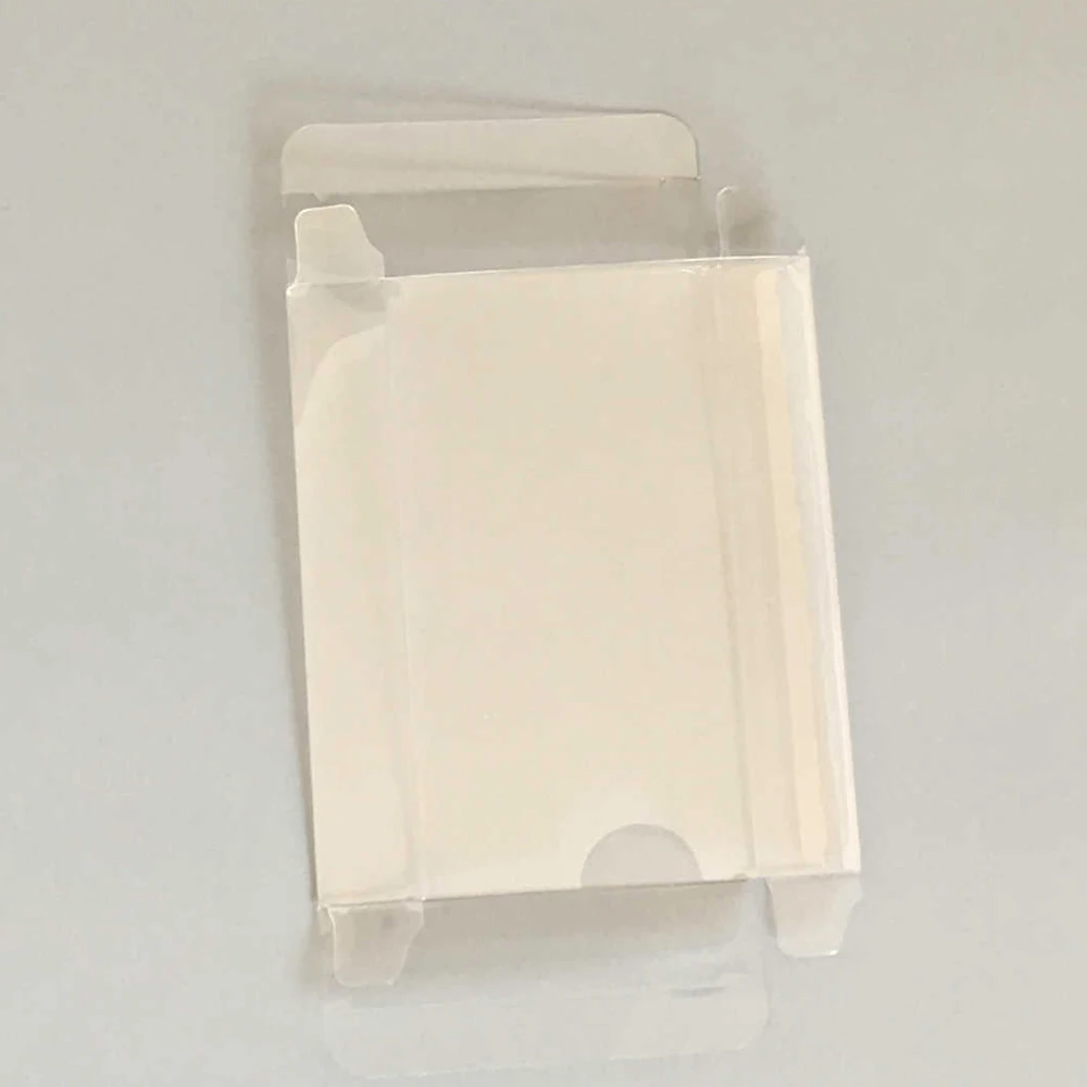 Clear transparent box for GBA Japan version  collection display storage PET   protective box