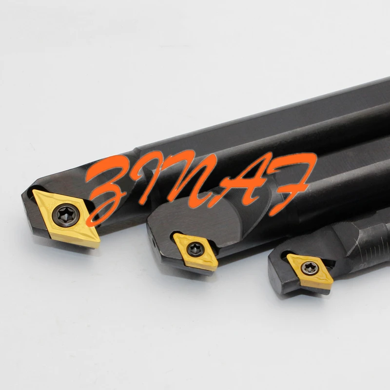 Utensili da taglio CNC per tornio con inserti in metallo duro DCMT070204 070208 S16Q-SDUCR07 per tornitura interna