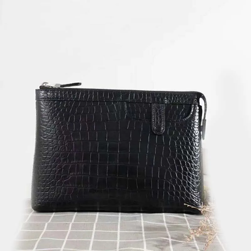 

xinepiju new arrival men clutch bag men bag crocodile leather men bag