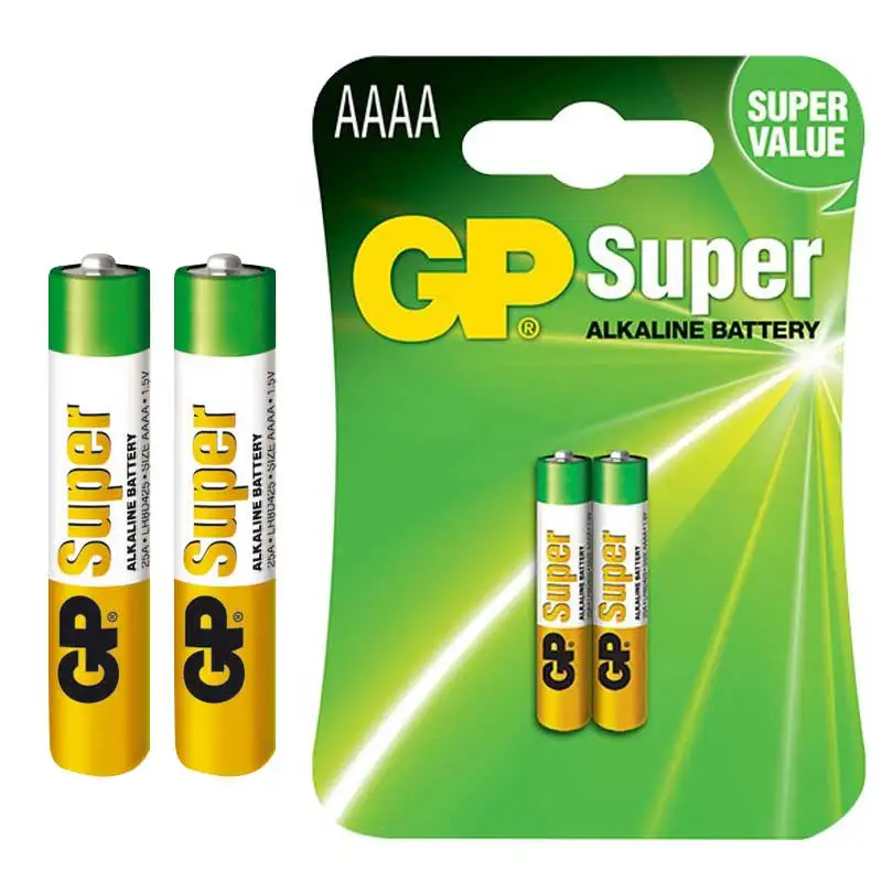 GP 25A AAAA İNCENİN İNCESİ ALKALINE 2 Lİ CARD BUNDLE PRICE