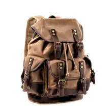 Canvas Backpack for Men #4