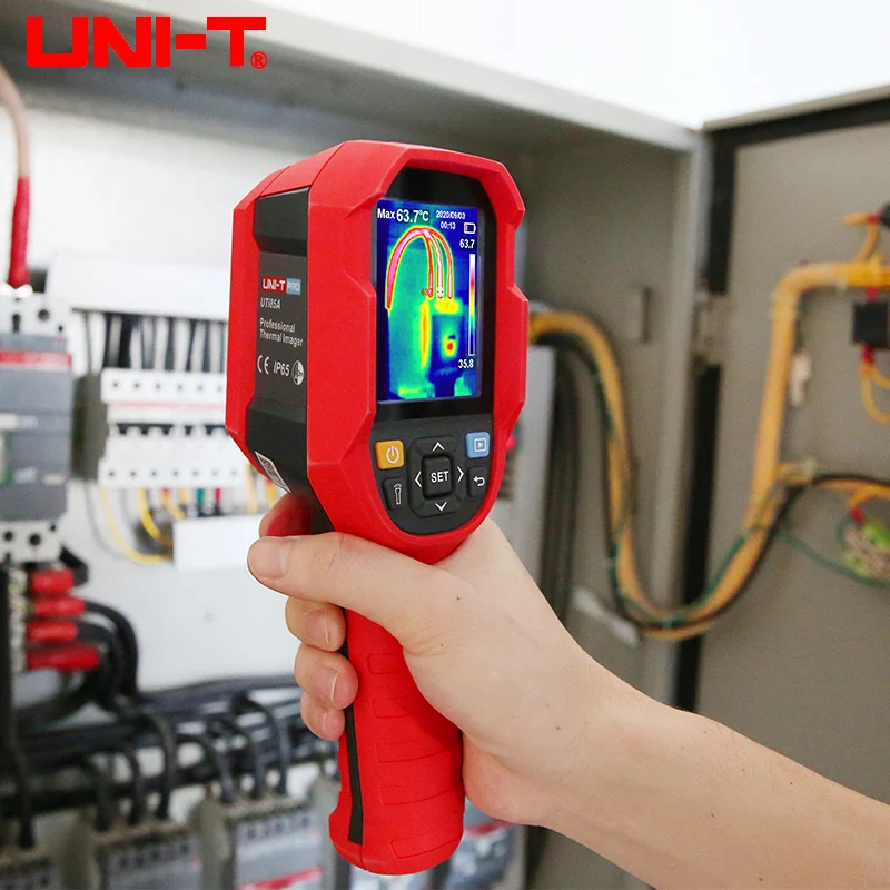UNI-T UTi260B UTi85A เกรดอุตสาหกรรม Thermal Imager ยานยนต์ตรวจสอบไฟฟ้าการบำรุงรักษาท่ออุณหภูมิ Screening