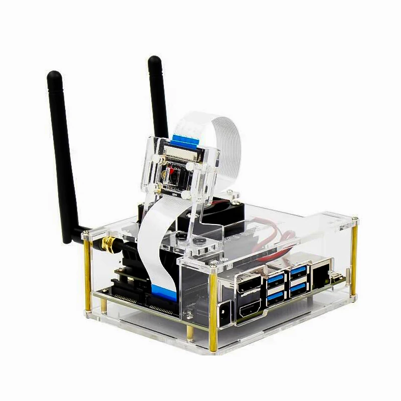 Capa protetora acrílica NVIDIA Jetson Nano Board compatível com A02/B01