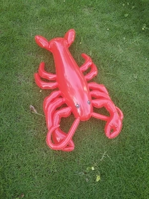 Inflatable Toy Animal Lobster Simulation Decorative Props Hotel Supermarket Furnishings Inflatable Red Lobster 2021