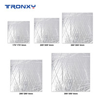 Tronxy 3D Printer Parts Heated Bed Insulation Foam Self-adhesive Aluminum Foil Sticker Heat Sound Insulation Sheet