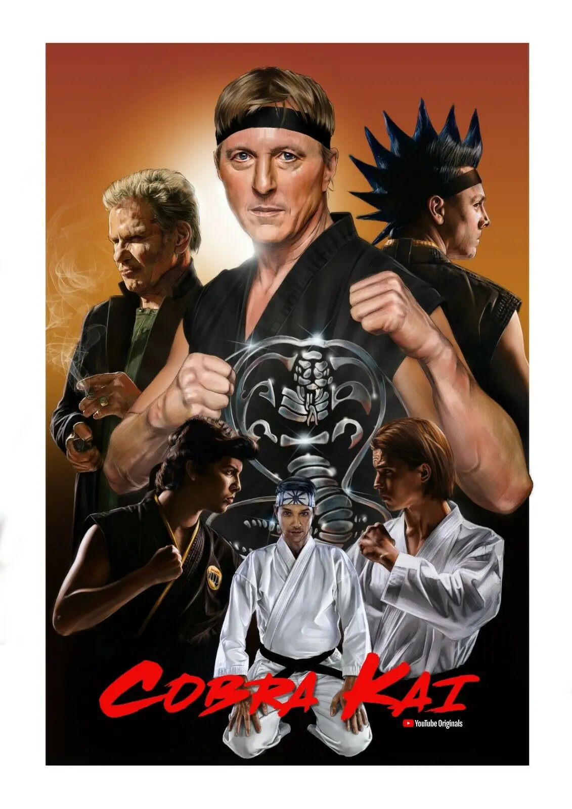 Cobra Kai Movie Art Silk Poster Print 24x36inch