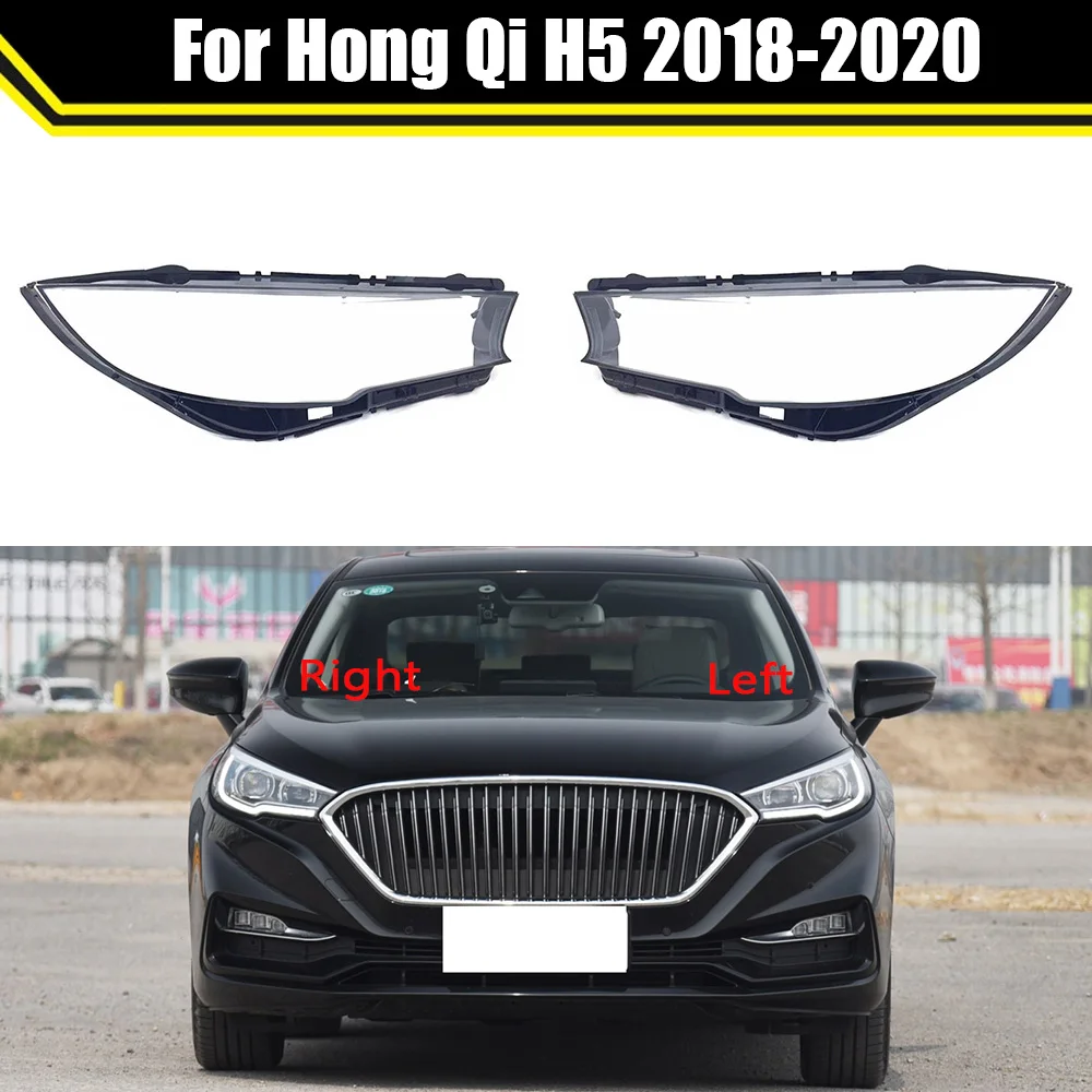 

Head Lamp Light Case For Hong Qi H5 2018 2019 2020 ​Car Front Headlight Lens Cover Lampshade Glass Lampcover Caps Headlamp Shell