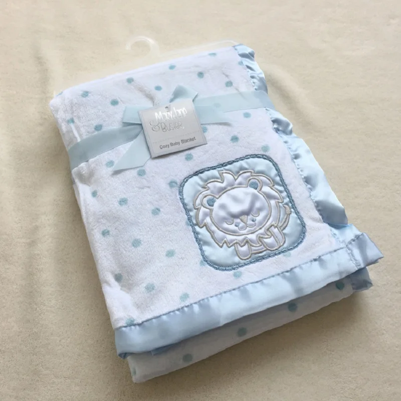 Baby Blanket Newborn Baby Swaddle Wrap Thermal Soft Fleece Winter Baby Bedding Cover Receiving Crib Quilt Baby Stroller Blanket