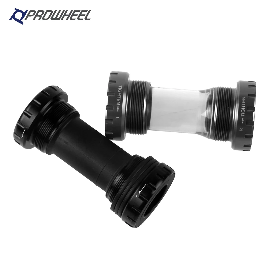 PROWHEEL PW-BB73  PW-BB68 Road MTB Mountain Bicycle Bottom Brackets 24MM BB 68/73mm Bike Bottom Bracket for Crankset