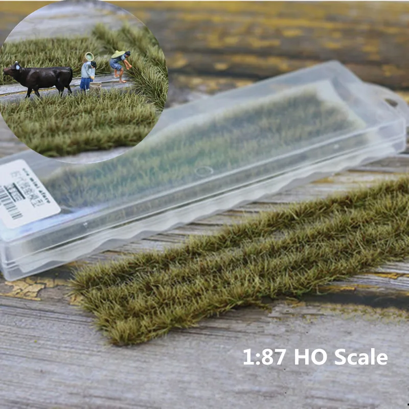 

1Box Miniature DIY Paddy Field Model Scenario Material for Train Sand Table