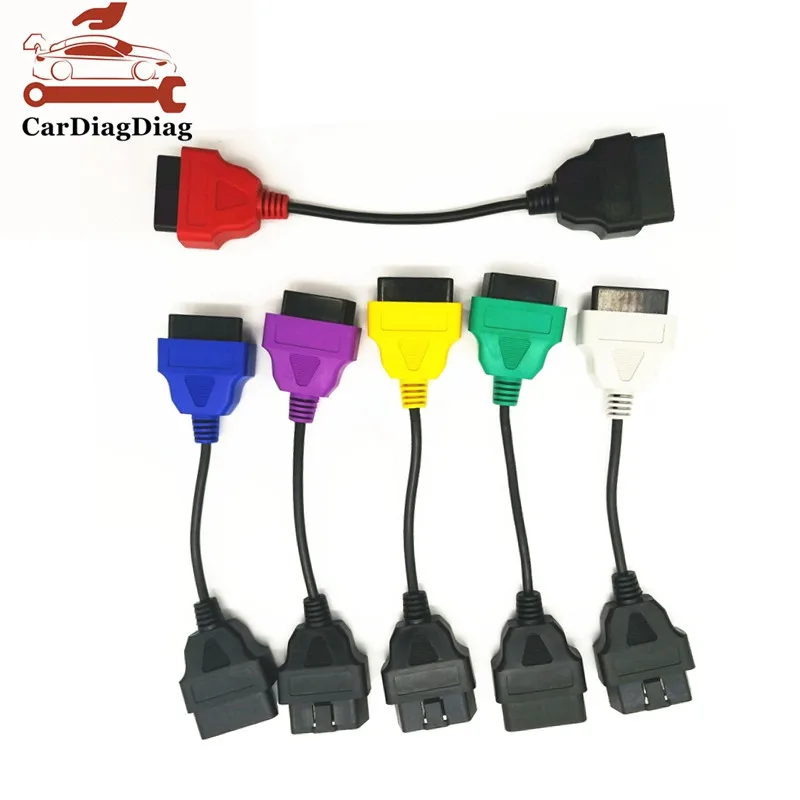 

Newest Diagnostic Cables Leads for MultiECUScan /for Fiat ECUScan for Fiat Male to Female Auto Connector Adapter Designed Cable