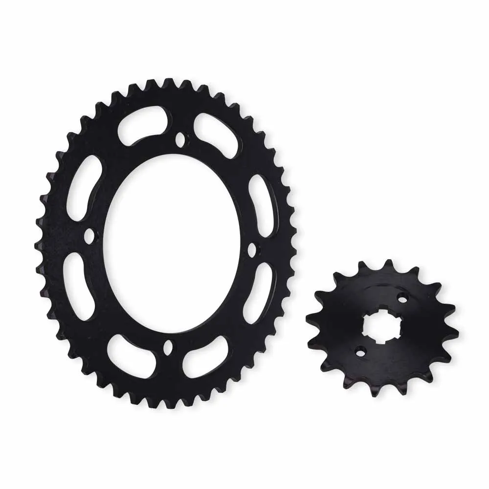 CVK A Set Front And Rear Chain Sprocket Gear Disc Wheel Kit For Yamaha XV250 XV 250 Motorcycle Accessories