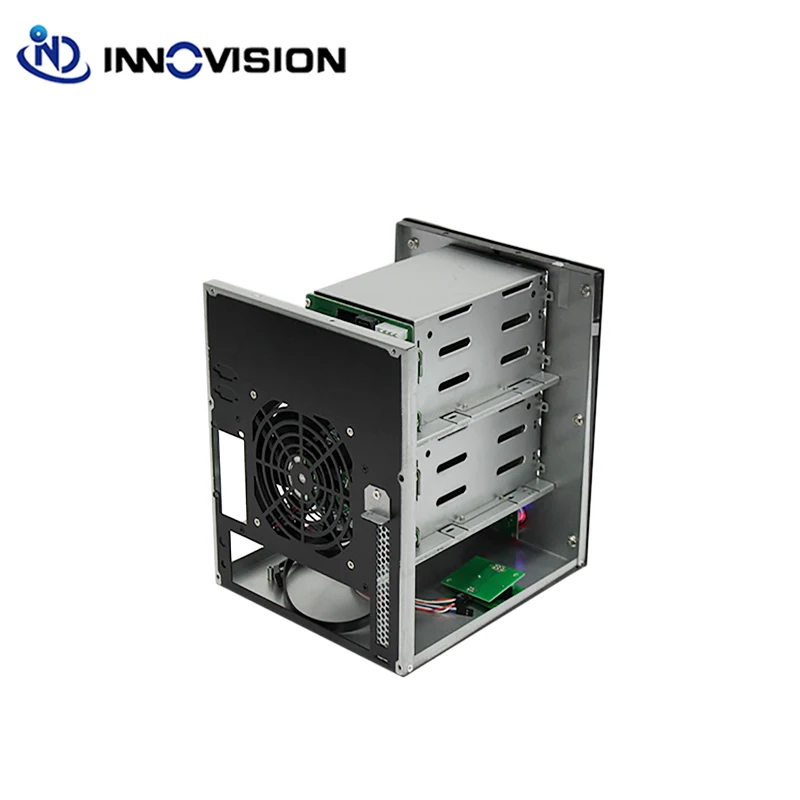 Nas 6 Bay Server Case Netwerk Nas Storage Server Mini Itx Case Met Hot Swap