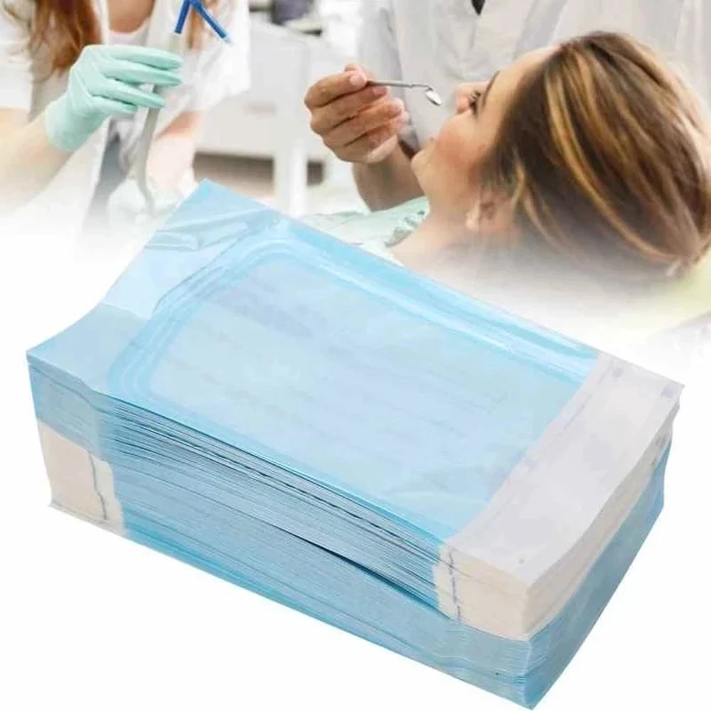 100PCS Selbstdichtende Sterilisation Beutel Taschen 7 Größe Einweg Nail art Desinfektion Tasche Tattoo Nagel Dental Werkzeug Lagerung Tasche – Detail 15
