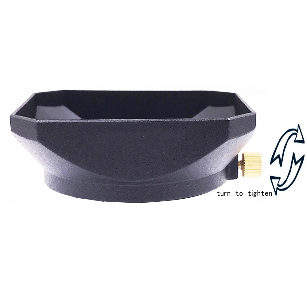 Square Shape Lens Hood 37 39 40.5 43 46 49 52 55 58 mm for Fuji Nikon Leica Canon Sony Panasonic Pentax Olym Micro Single Camera