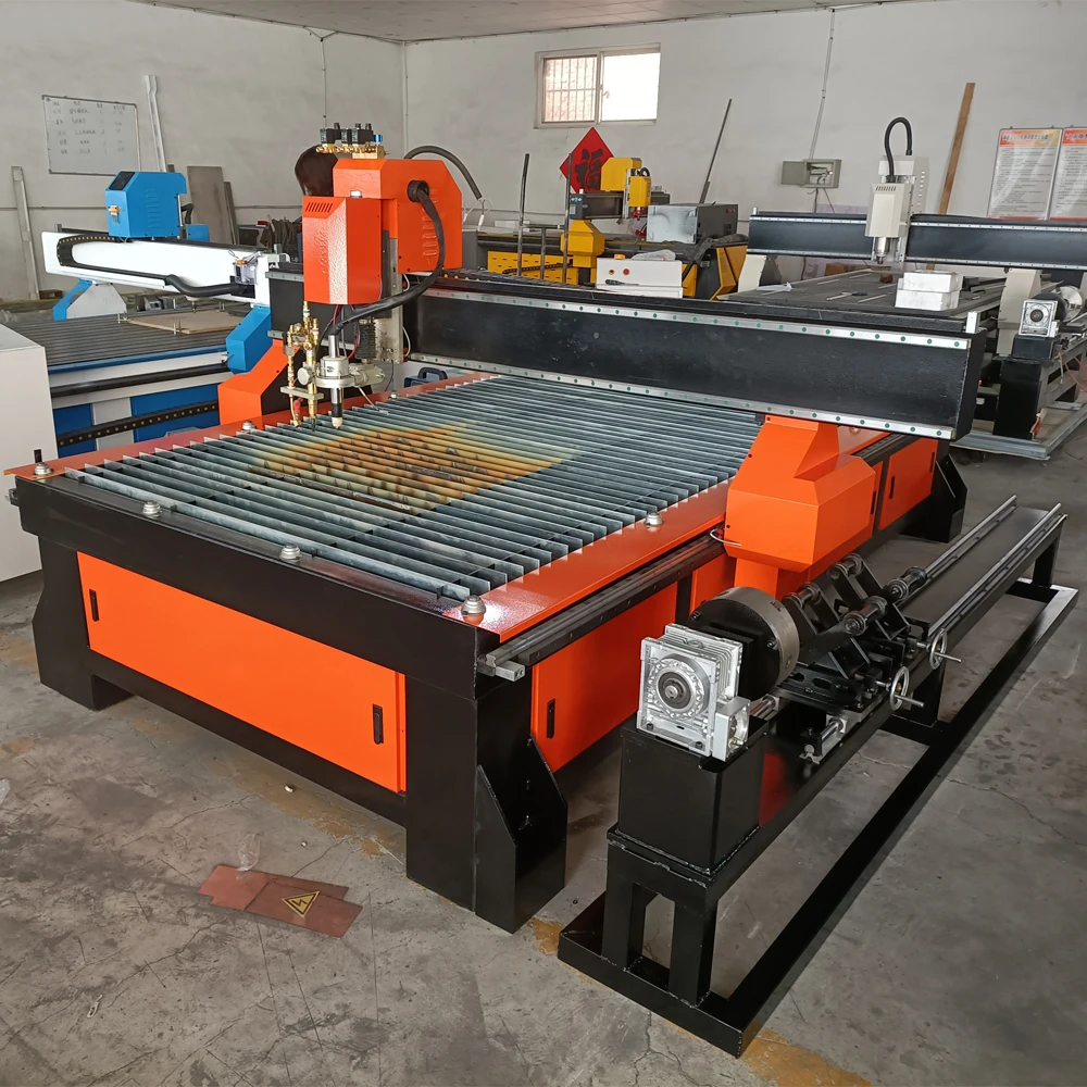 

China Best Price 1325 Plasma Cutting Machine For Drilling And Cutting Stainless Steel Pipe/1530 CNC Plasma Cutter For Metal