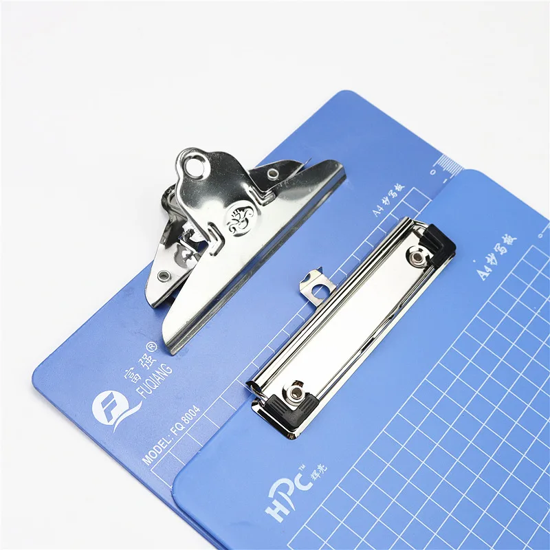 A4 Plastic Plate Holder Paper Clip Write sub-plate holder Clipboards With Ruler scale  Menu table Folder