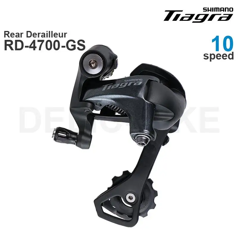 SHIMANO TIAGRA – dérailleur arrière pour vélo de route, 10 vitesses, Cage moyenne/courte, 4700, pièces originales, RD-4700