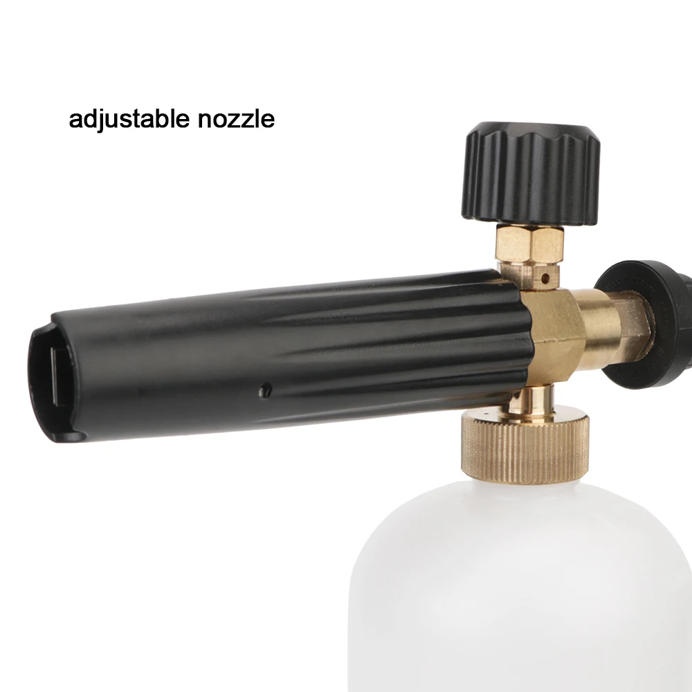 Car Soap Foam Generator High Pressure Washer Adjustable Sprayer Nozzle 1L Snow foam lance For Karcher K2 K3 K4 K5 K6 K7