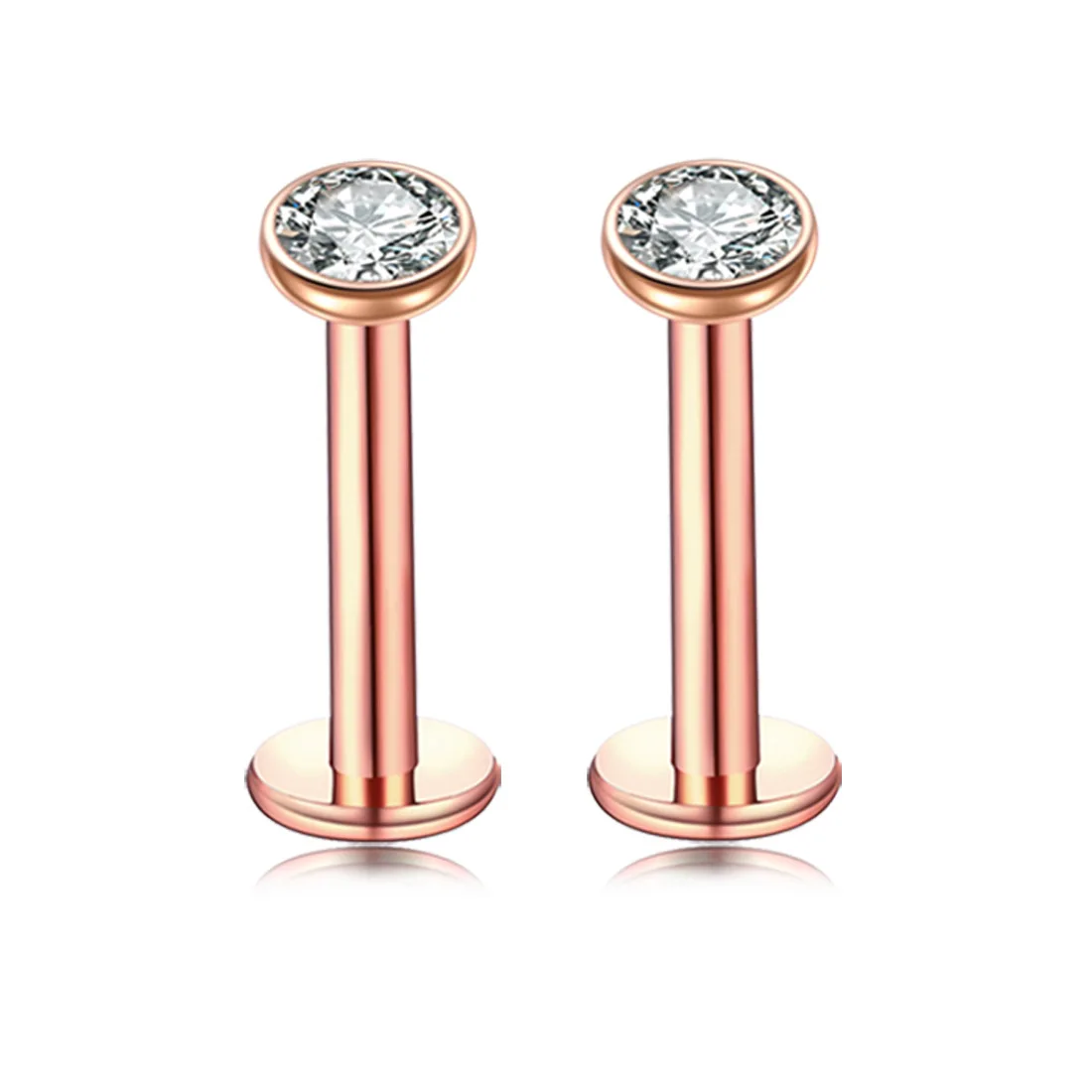 Crystal Labret Piercing Set Tragus Earring Lot
