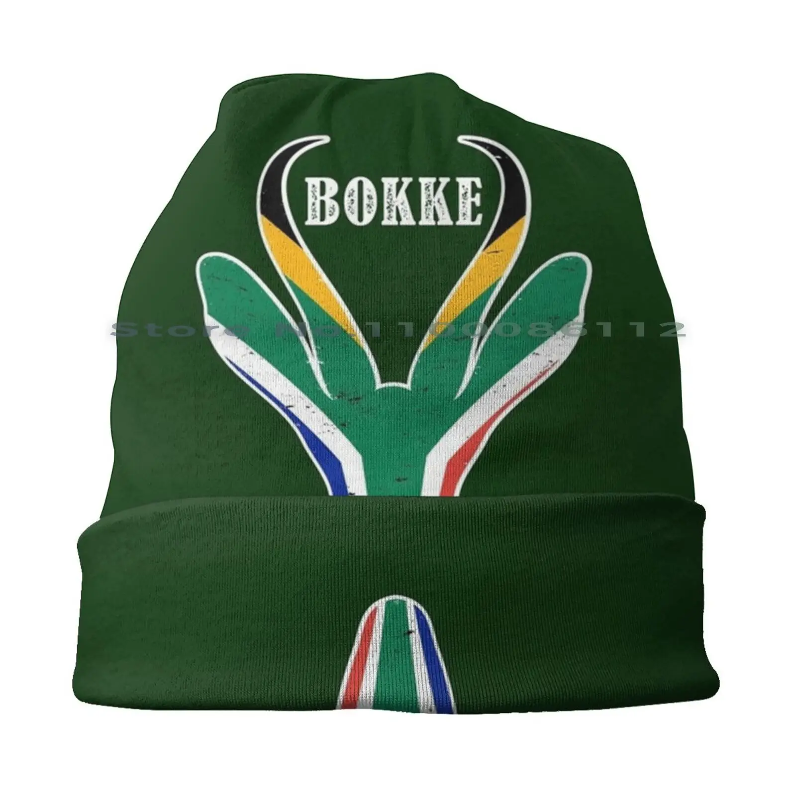 South African Rugby Springbok Bokke Bucket Hat Sun Cap South Africa Bokke Bokbefok Braai Flyhalf Hooker Tackle Brimless Knitted