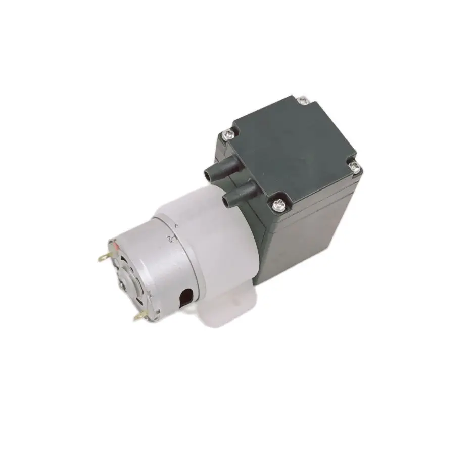 High pressure high vacuum electric dc brush diaphragm micro air 24v motor pump