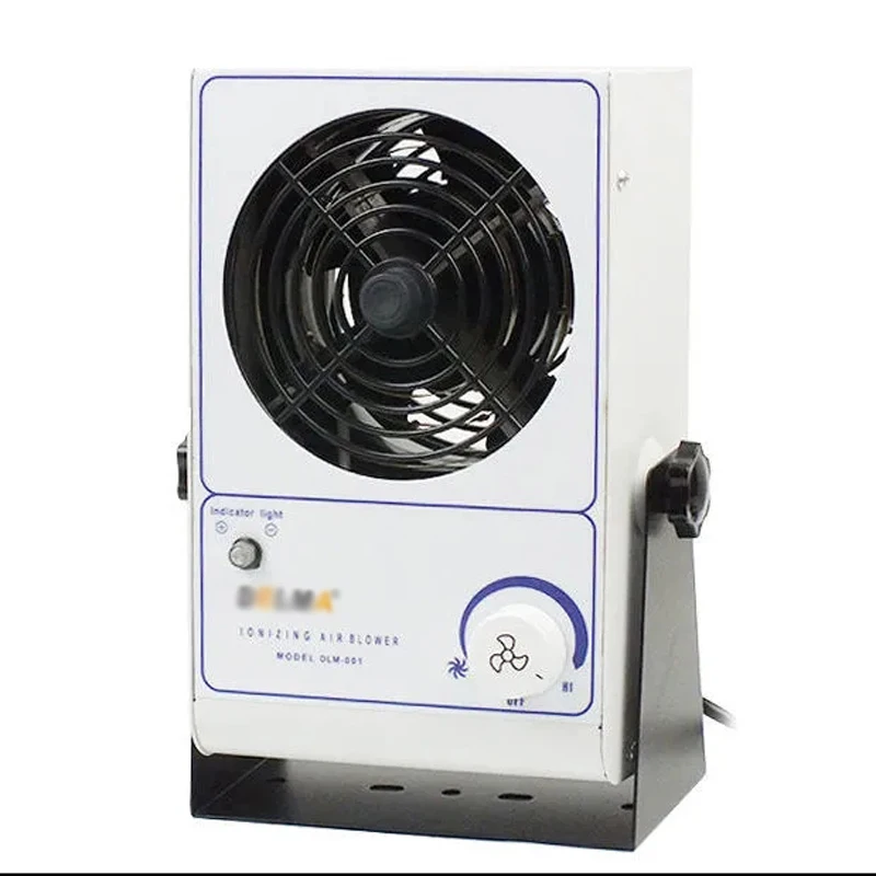 Professional Anti-Static Ion Fan Tabletop Ionizers Eliminate Static Electricity 25W 110V / 60Hz or 220V / 50Hz 45 ~ 110CFM 40cm